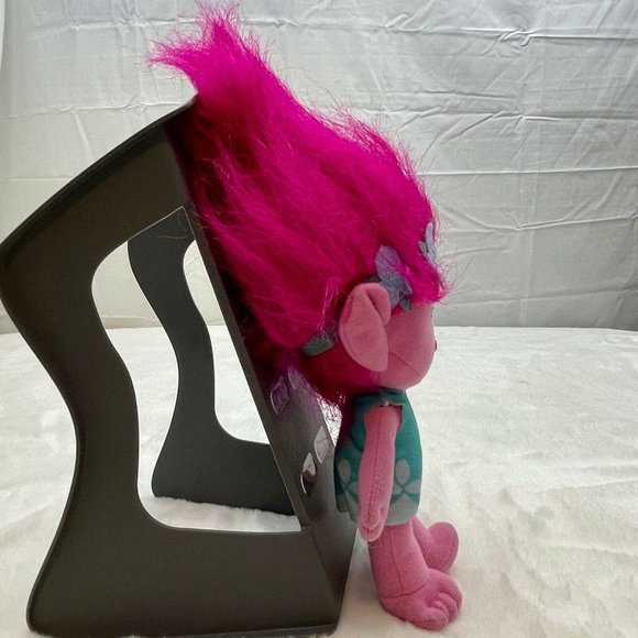 DreamWorks Trolls Movie Poppy 11" Plush Toy Factory Stuffed Pink - Picture 3 of 12